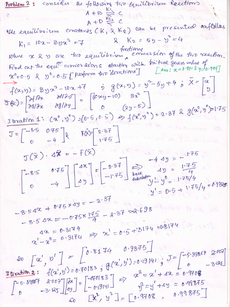 Newtons Method Application | PDF