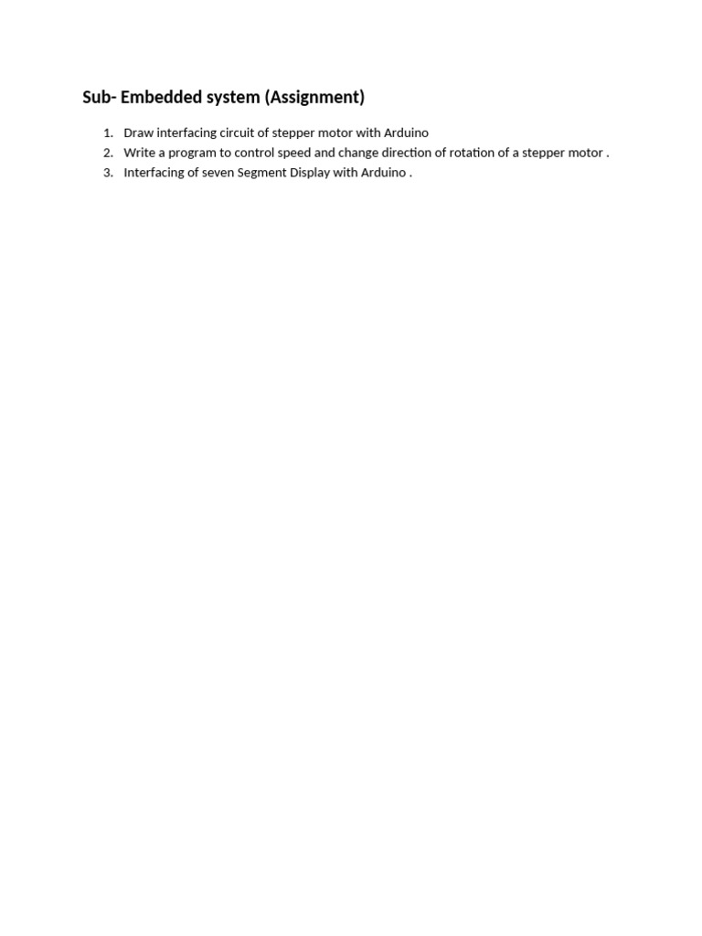 Assignment of ES | PDF