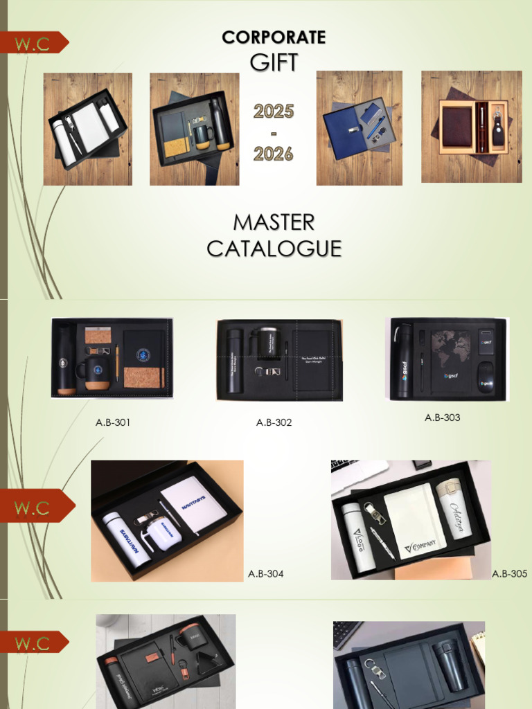 Ab Leathers Gift Set Combo 2025-2026 | PDF