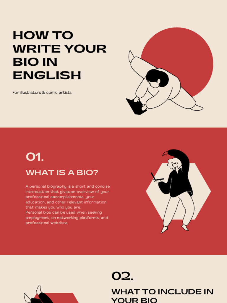 Crafting an Illustrator Bio Guide | PDF | Cartooning | American Comics