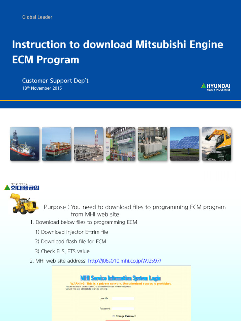 MHI ECM Download | PDF