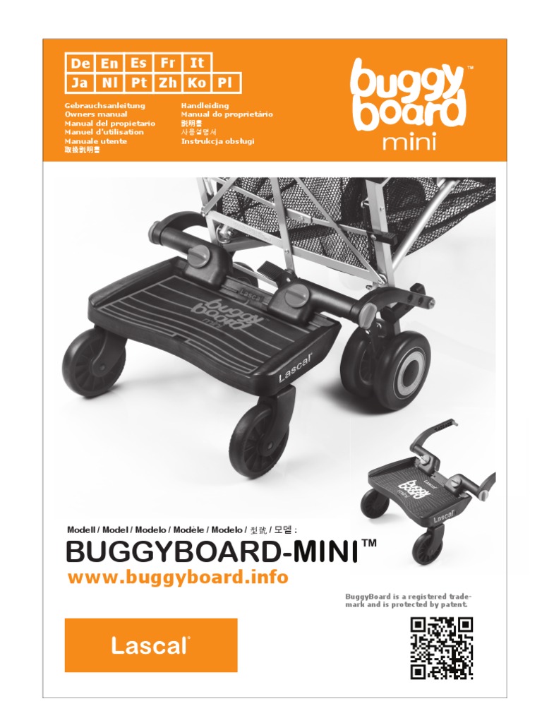 lascal buggy board manual
