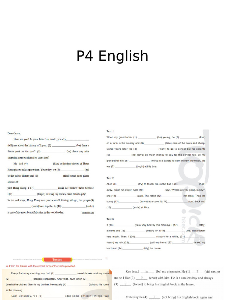 P4 English | PDF