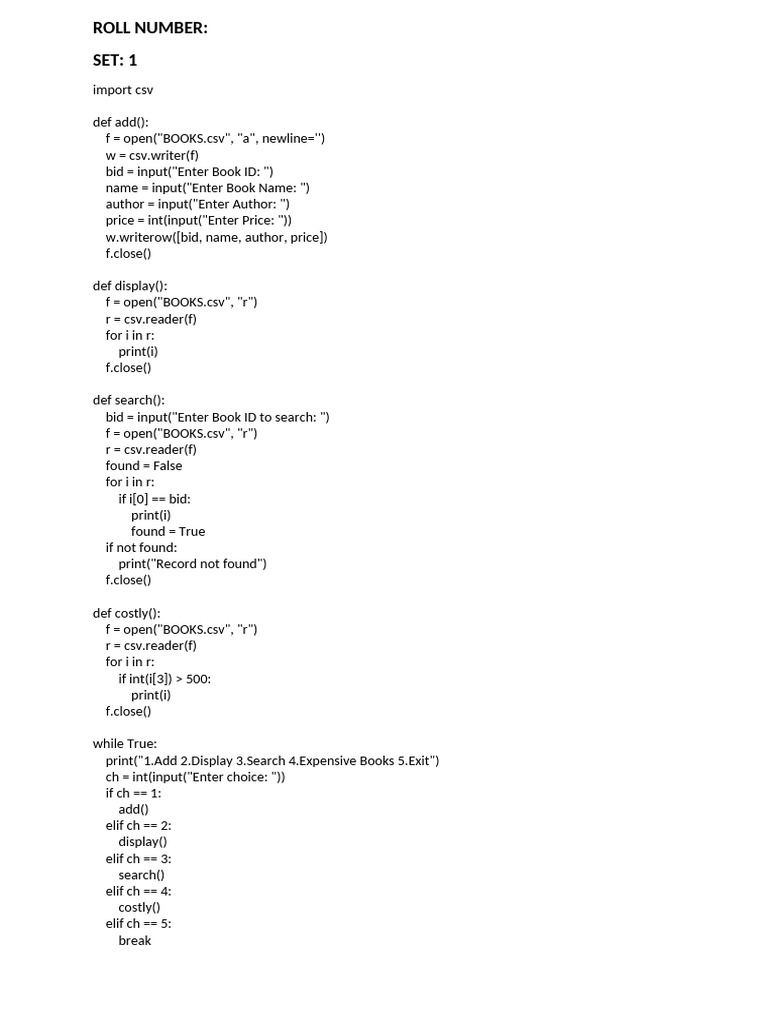 CS SET 2 | PDF