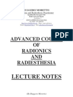 Advanced Radionics and Dowsing Course