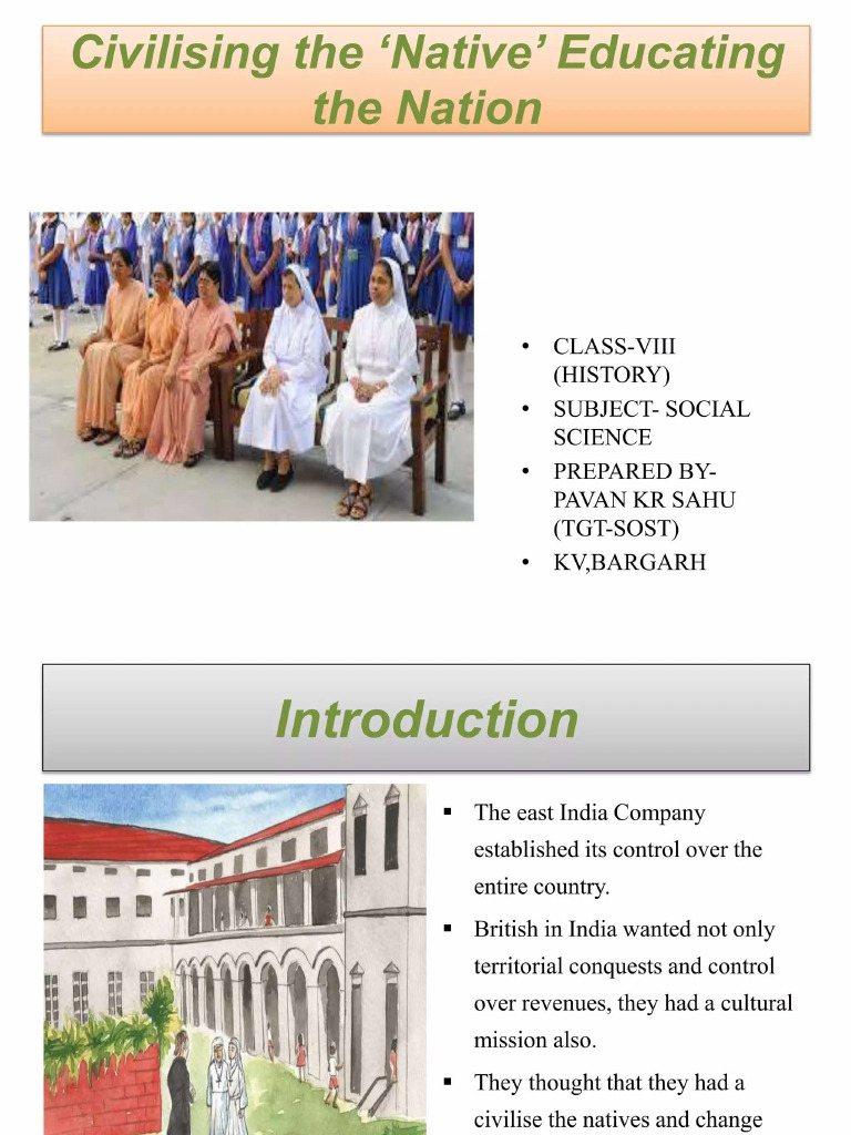 Civilising The Native | PDF