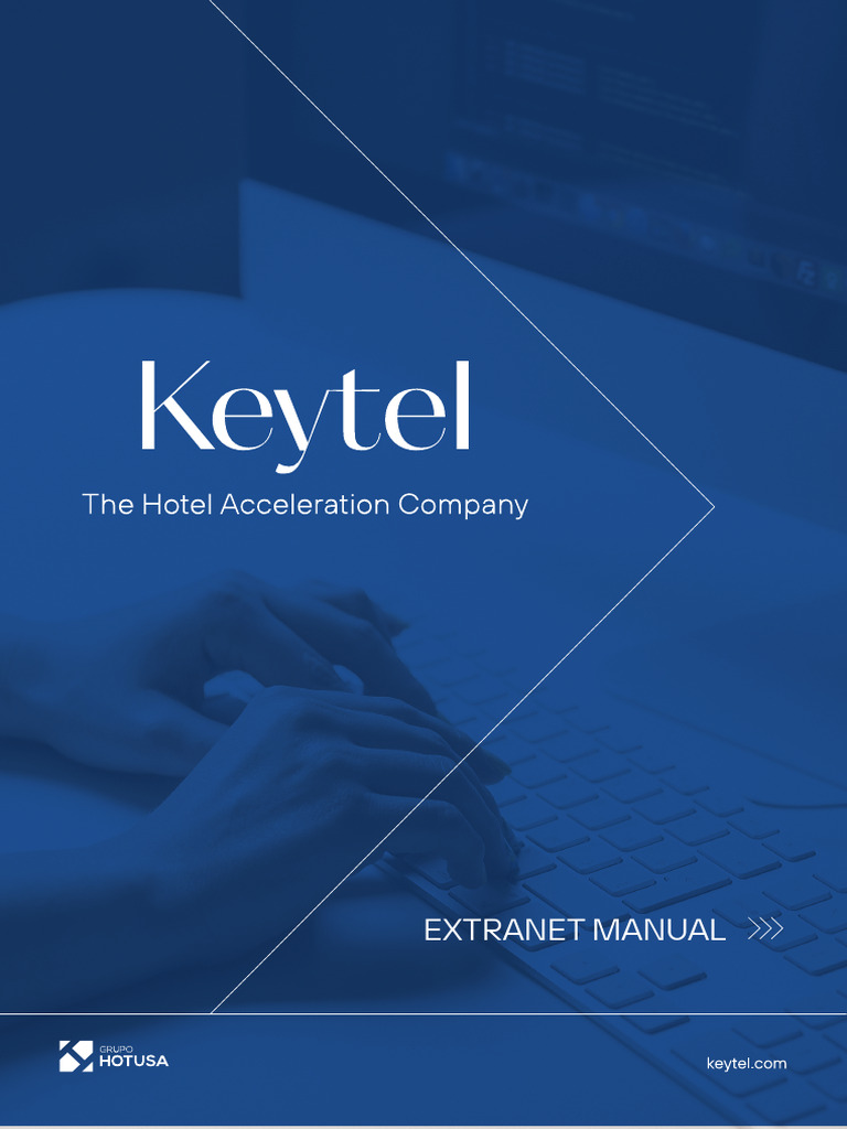 Extranet Manual for Hotel Management | PDF | Computing | Software