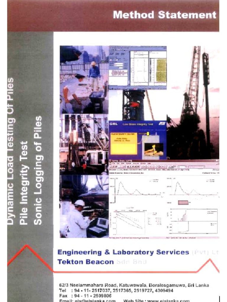 Dynamic Pile Load Testing Procedures | PDF | Deep Foundation ...