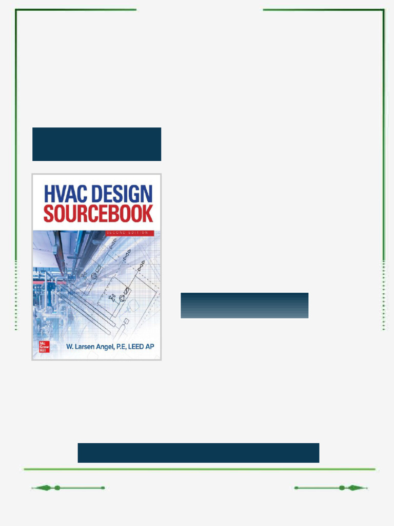 HVAC design sourcebook Second Edition W. Larsen Angel eBook online-only ...