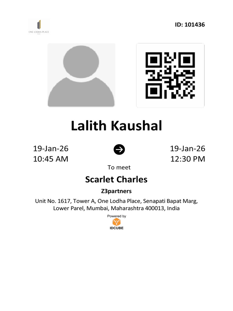 Meeting Details: Lalith & Scarlet | PDF