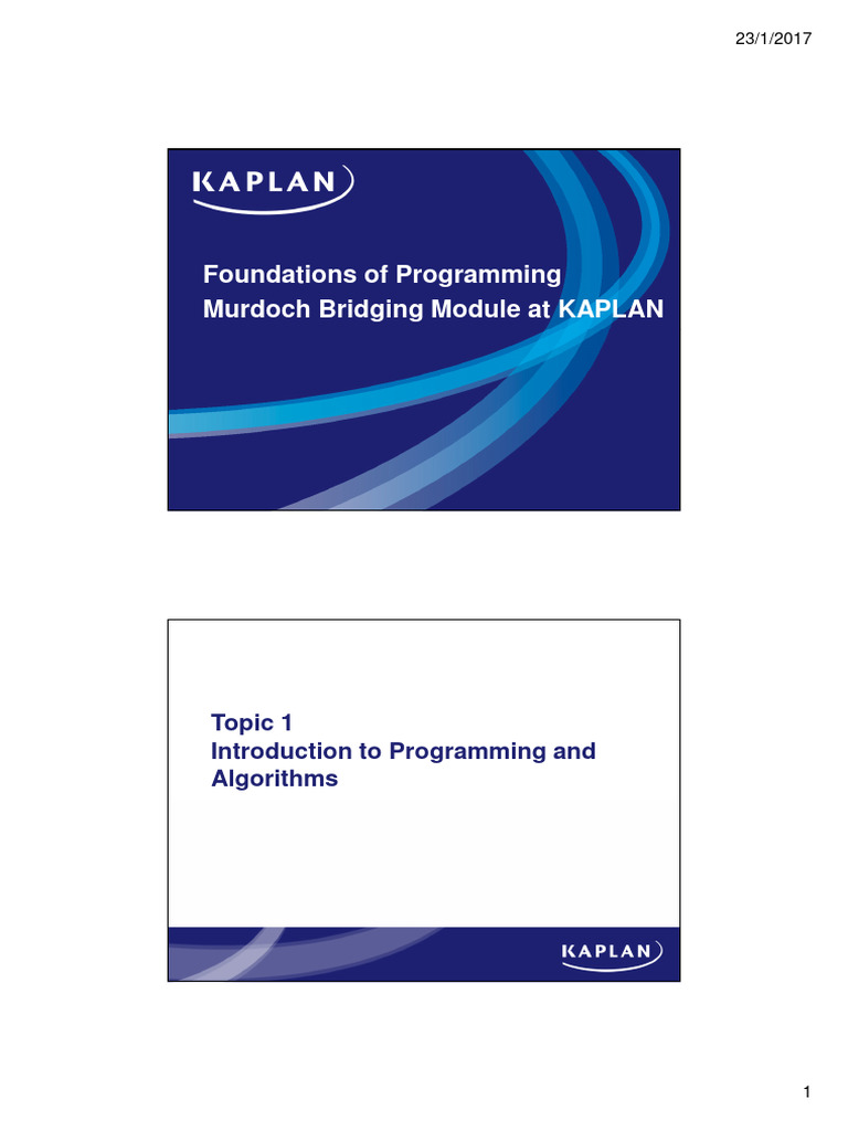 12. Lecture 1 | PDF | Computer Programming | Programming Language
