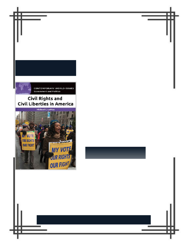 Civil Rights and Civil Liberties in America A Reference Handbook ...