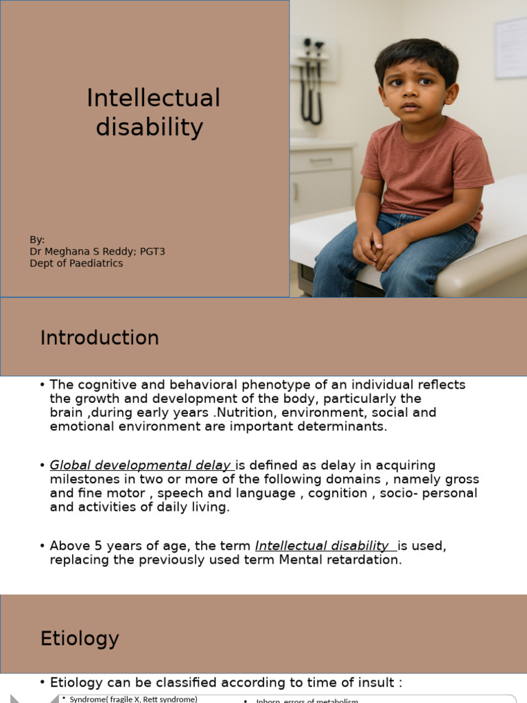 Understanding Intellectual Disability Causes | PDF | Attention Deficit ...