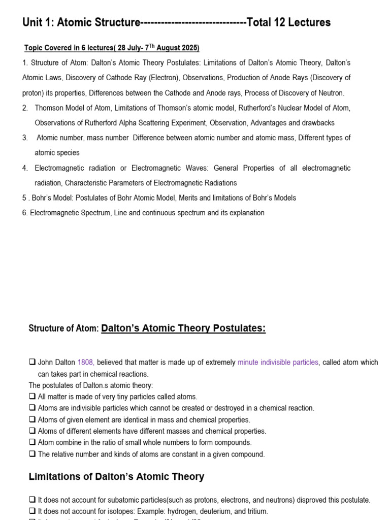 Understanding Atomic Structure Basics | PDF | Atoms | Electromagnetic ...