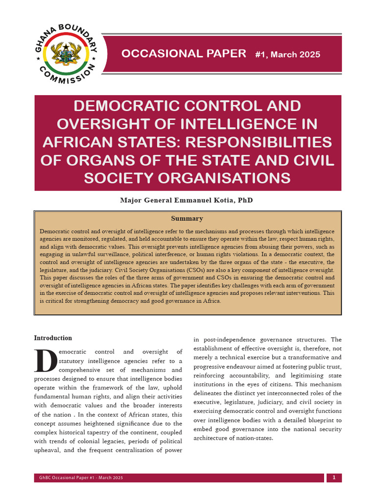 Occasional-Paper-FV 250413 190853 | PDF | Governance | National ...