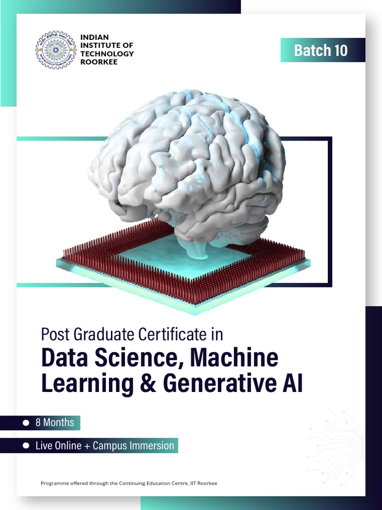 IIT Roorkee Data Science & AI Program | PDF | Artificial Intelligence ...
