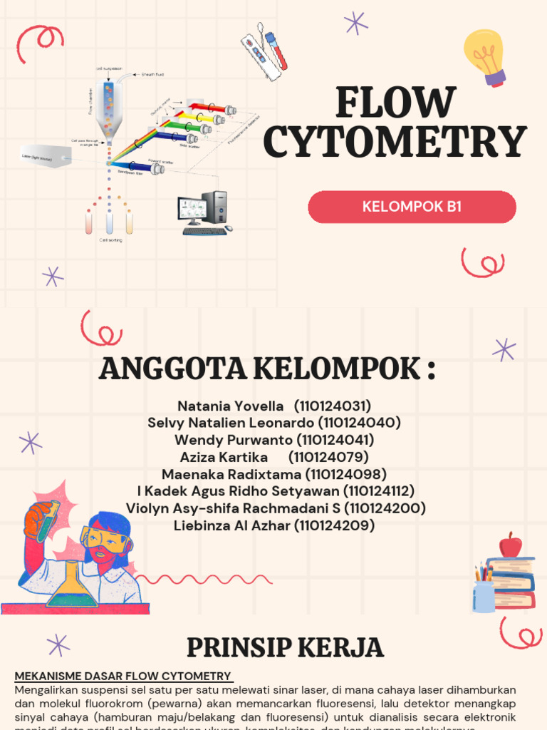 Prinsip dan Kekurangan Flow Cytometry | PDF
