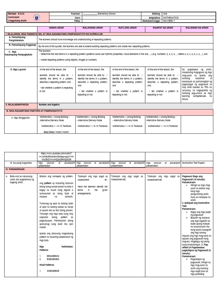 Week 8-Q3-Math | PDF