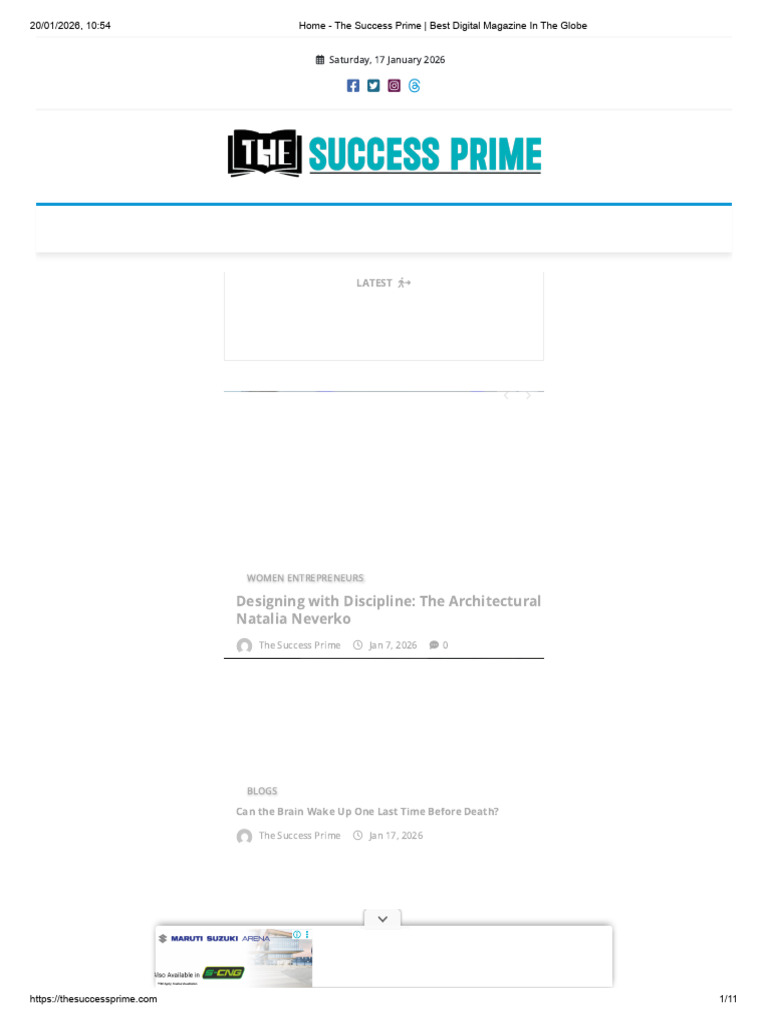 Home - The Success Prime _ Best Digital Magazine in the Globe | PDF ...