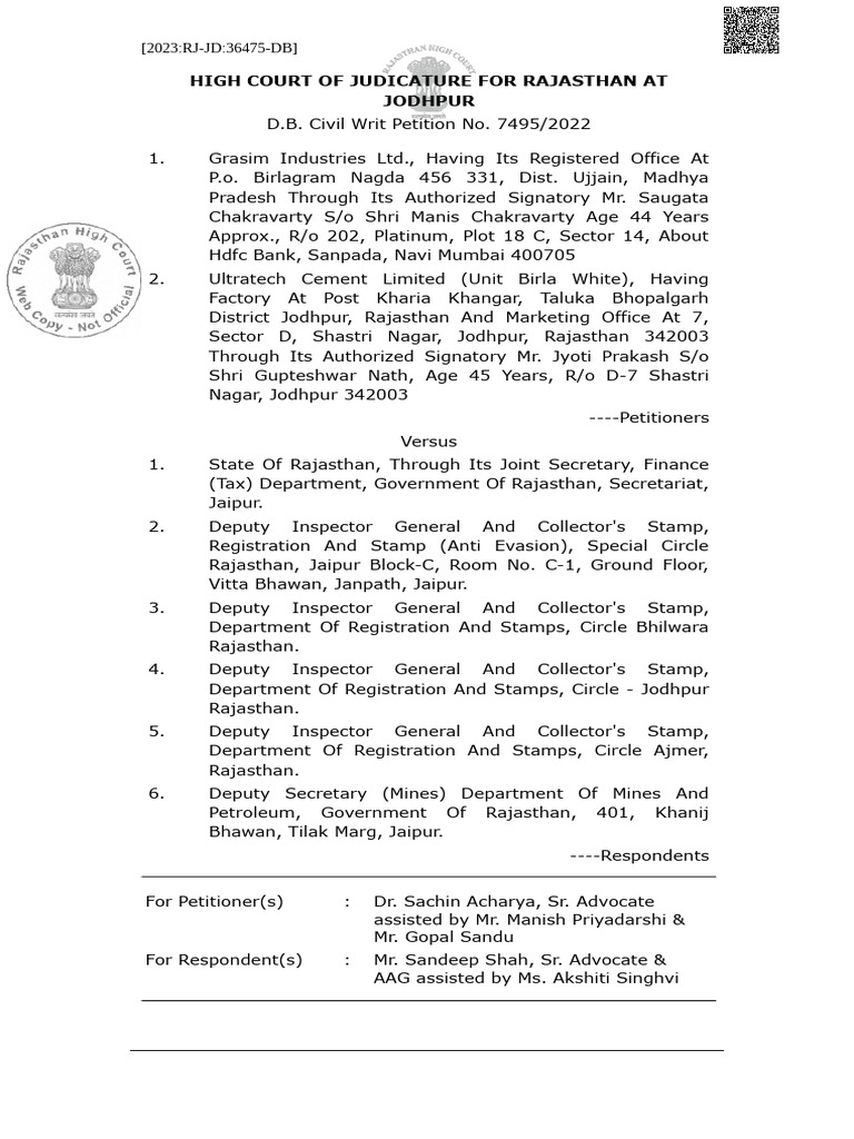 Final Order | PDF | Public Law | Separation Of Powers