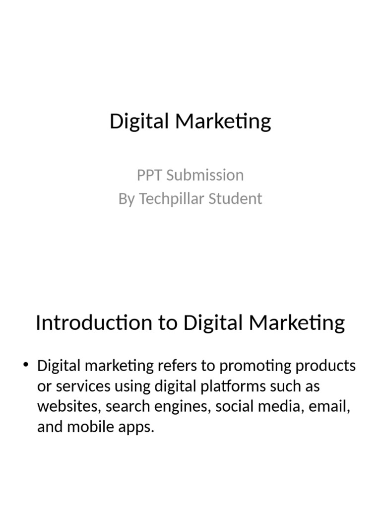 Essentials of Digital Marketing Overview | PDF