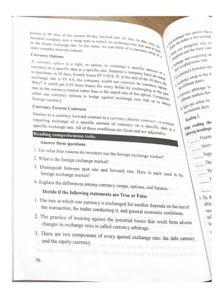 More Complex Forward Contract. | PDF