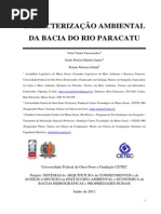 CARACTERIZAÇÃO AMBIENTAL DA BACIA DO RIO PARACATU