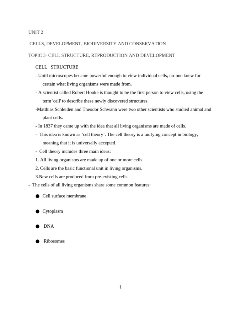 Cell Structure and Function Overview | PDF | Endoplasmic Reticulum ...