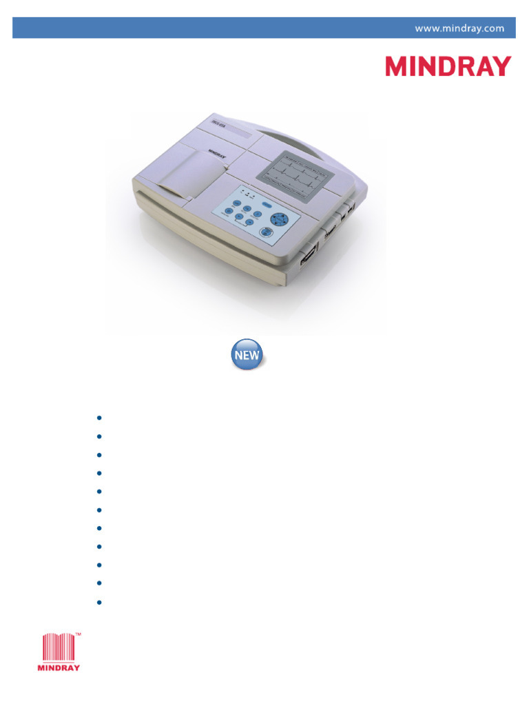 MINDRAY DECG-03A | PDF