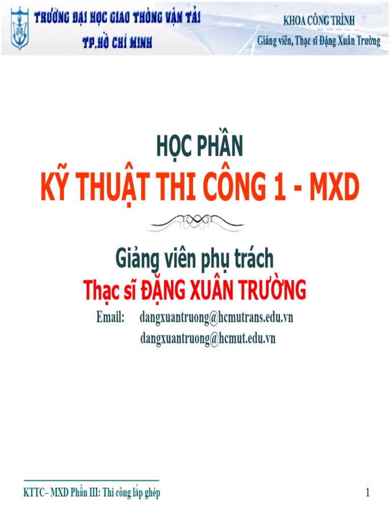 Phan 3 Thi Cong Lap Ghep | PDF