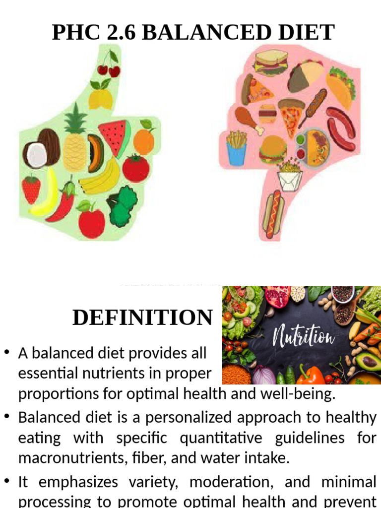 Essential Guide to Balanced Diets | PDF | Fat | Nutrients