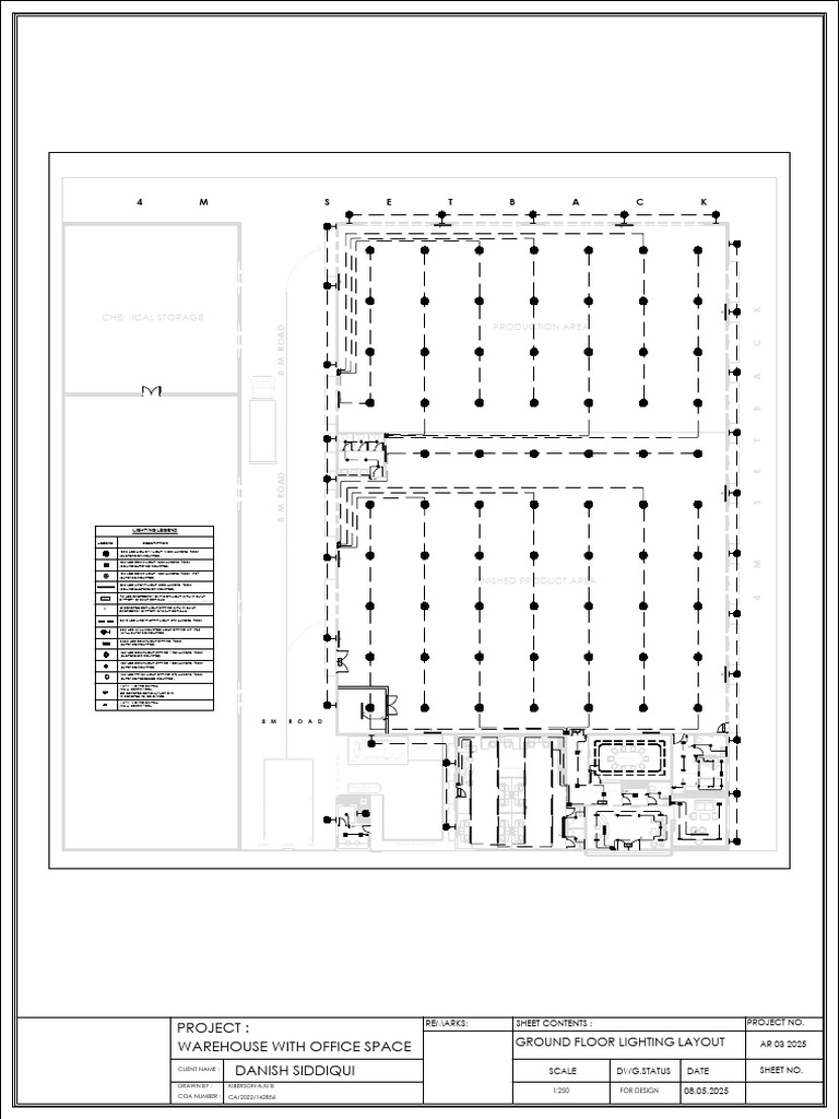 Ground Floor Electrical Layout Design | PDF