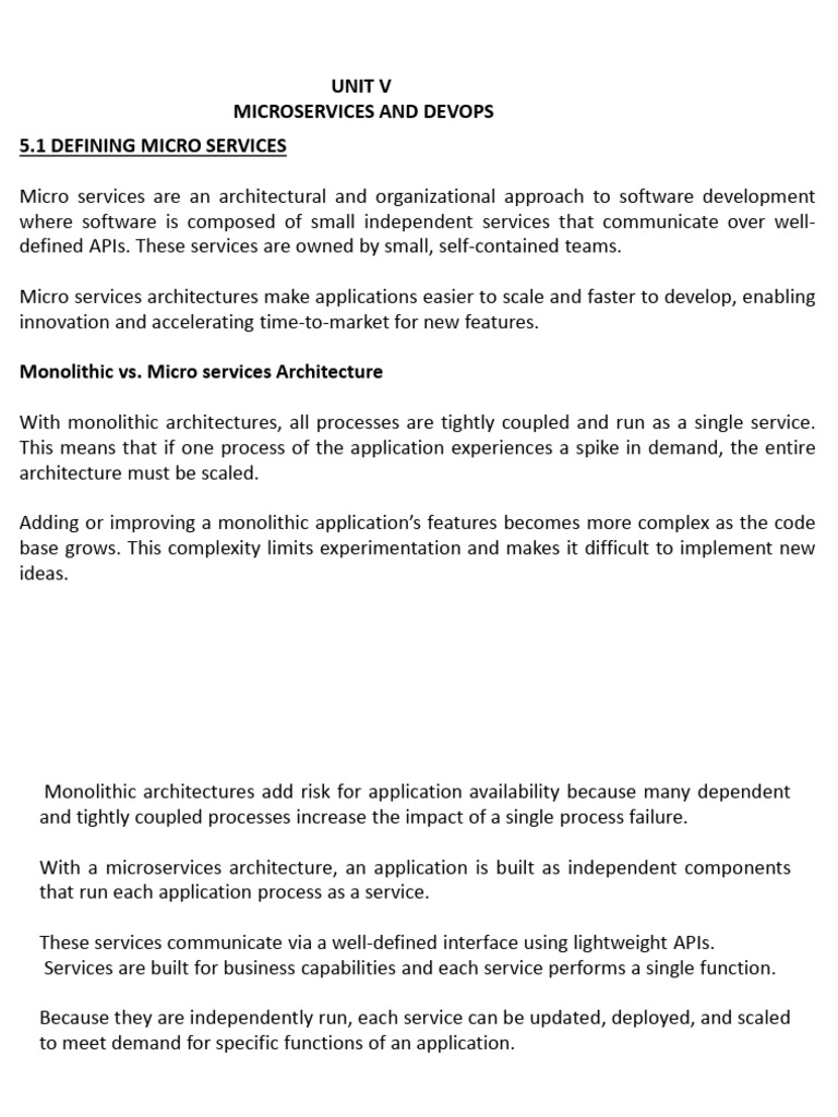 Microservices Architecture Explained | PDF | Cloud Computing | Web Service