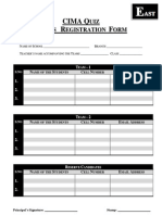 Registration Form