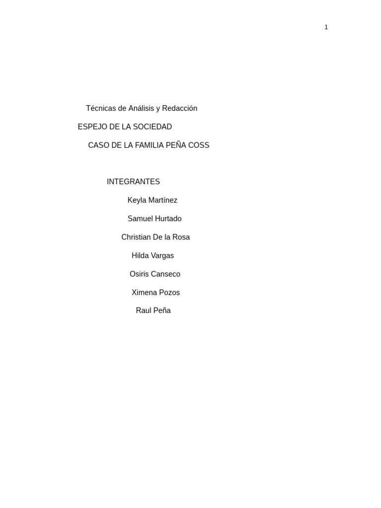 TAR Familia peña coss | PDF
