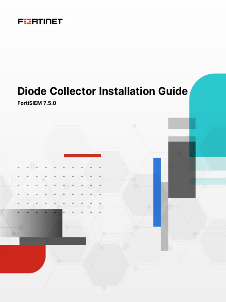 FortiSIEM 7.5.0 Diode Collector Guide | PDF | Json | Software