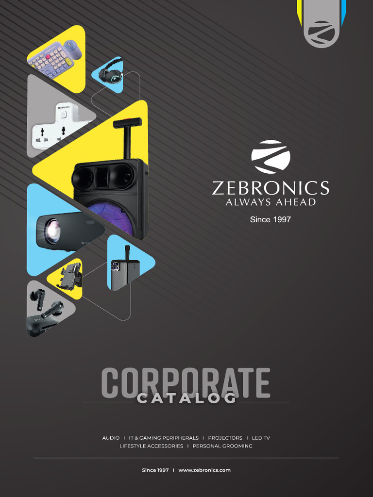 Zebronics Catalogue - Compressed | PDF