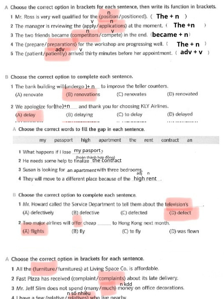 Reading Homework - Toeic Preparation 1 - Unit 1 - Part 5 (p104-1115) | PDF