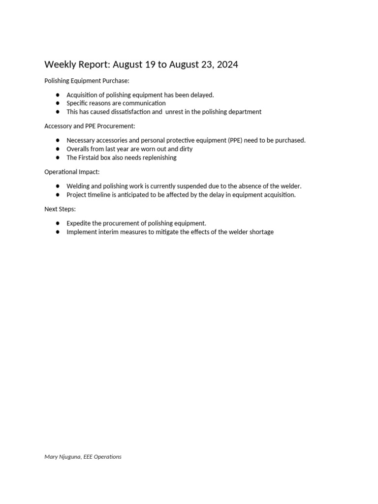 August 19 to August 23, 2024 | PDF
