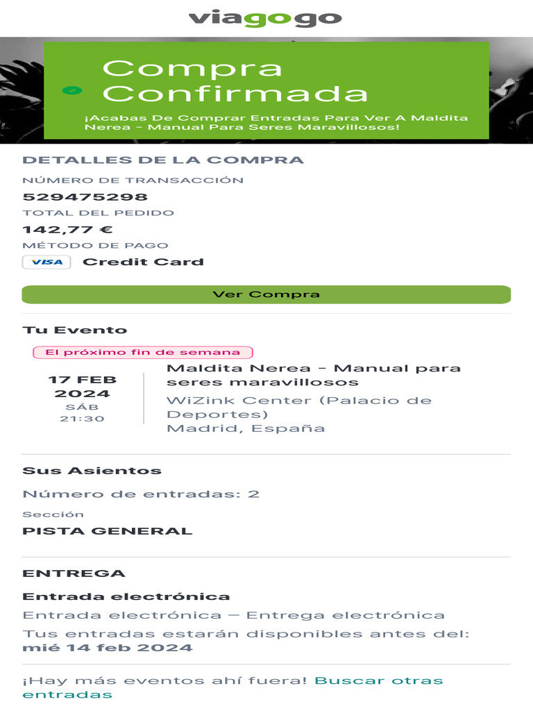 ¡Gracias Por Esta Compra! ¡Vienen Tiempos Buenos! | PDF