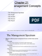 Pressman Ch 21 Project Management Concepts