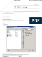 Installing The UBER VNX (NFS) v1