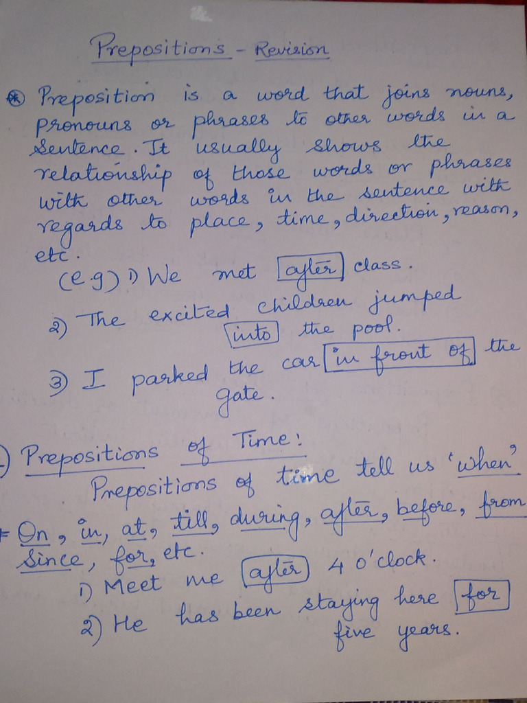 English Prepositions and Articles | PDF