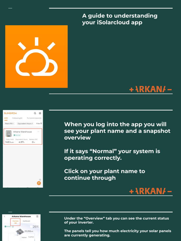 iSolarcloud App User Guide | PDF | Solar Power | Photovoltaic System