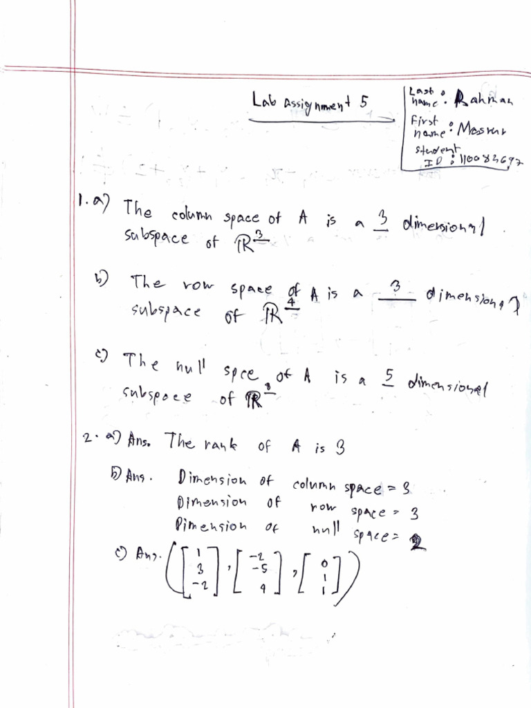 Lab Assignment 5 | PDF