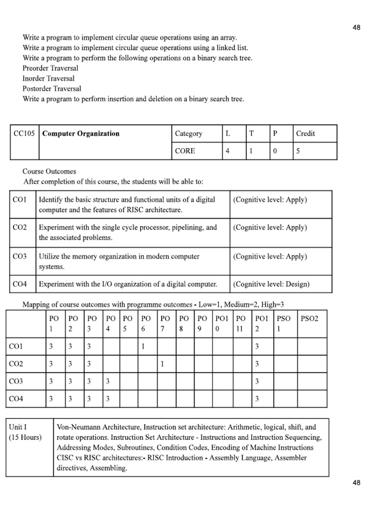 Computer Organization | PDF