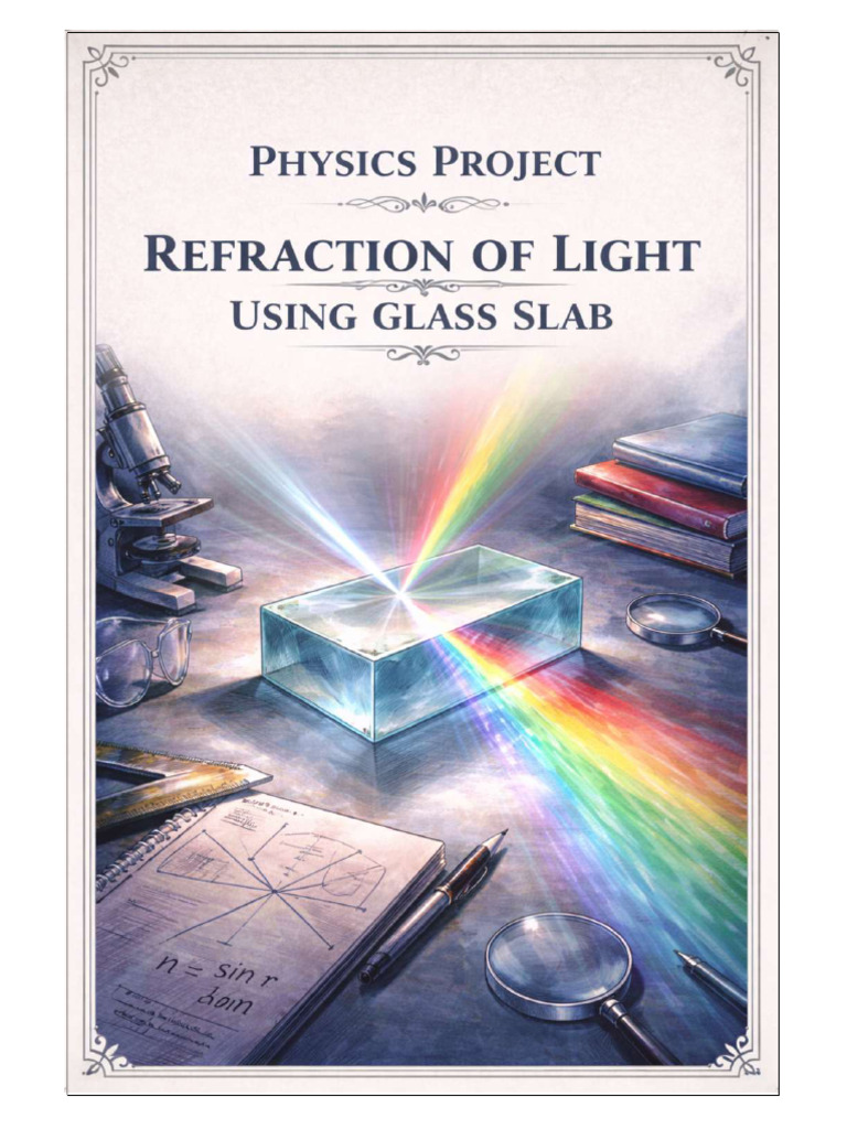 Verify Laws of Light Refraction Experiment | PDF | Refraction | Optics