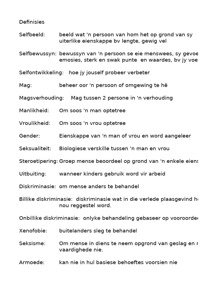 LO Opsomming | PDF