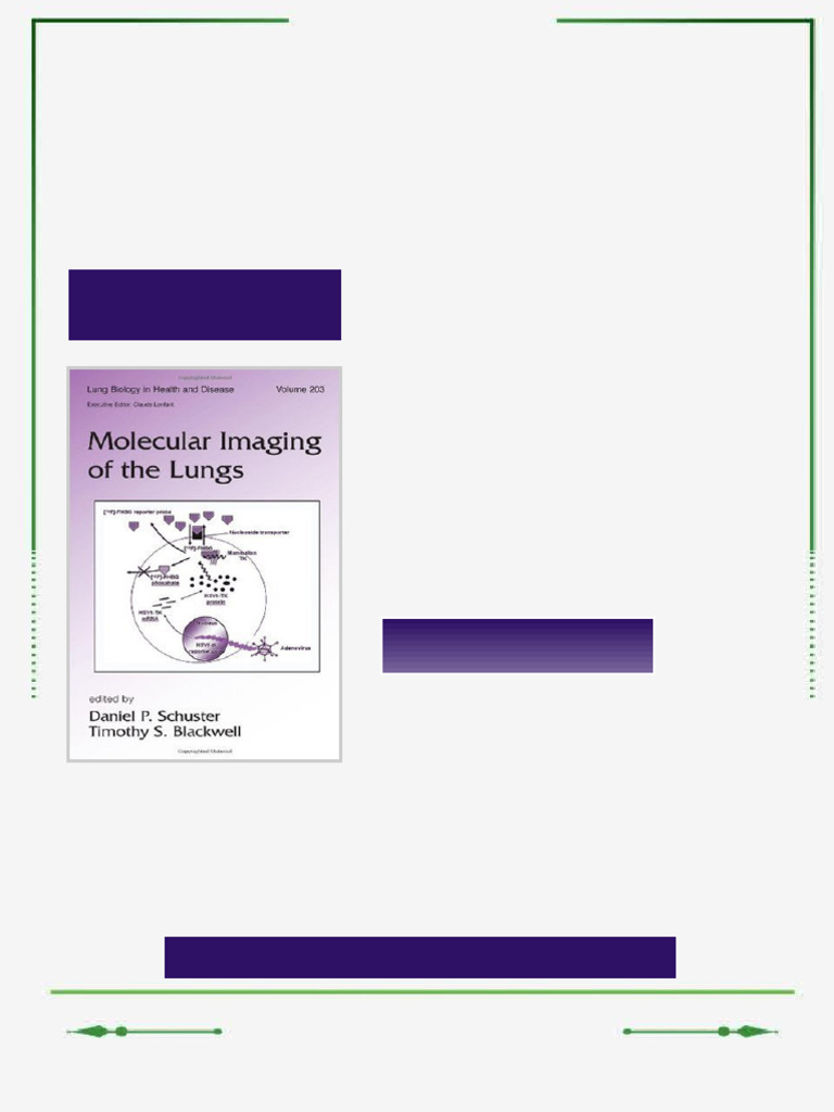 Molecular Imaging of the Lungs 1st Edition Daniel Schuster ebook open ...