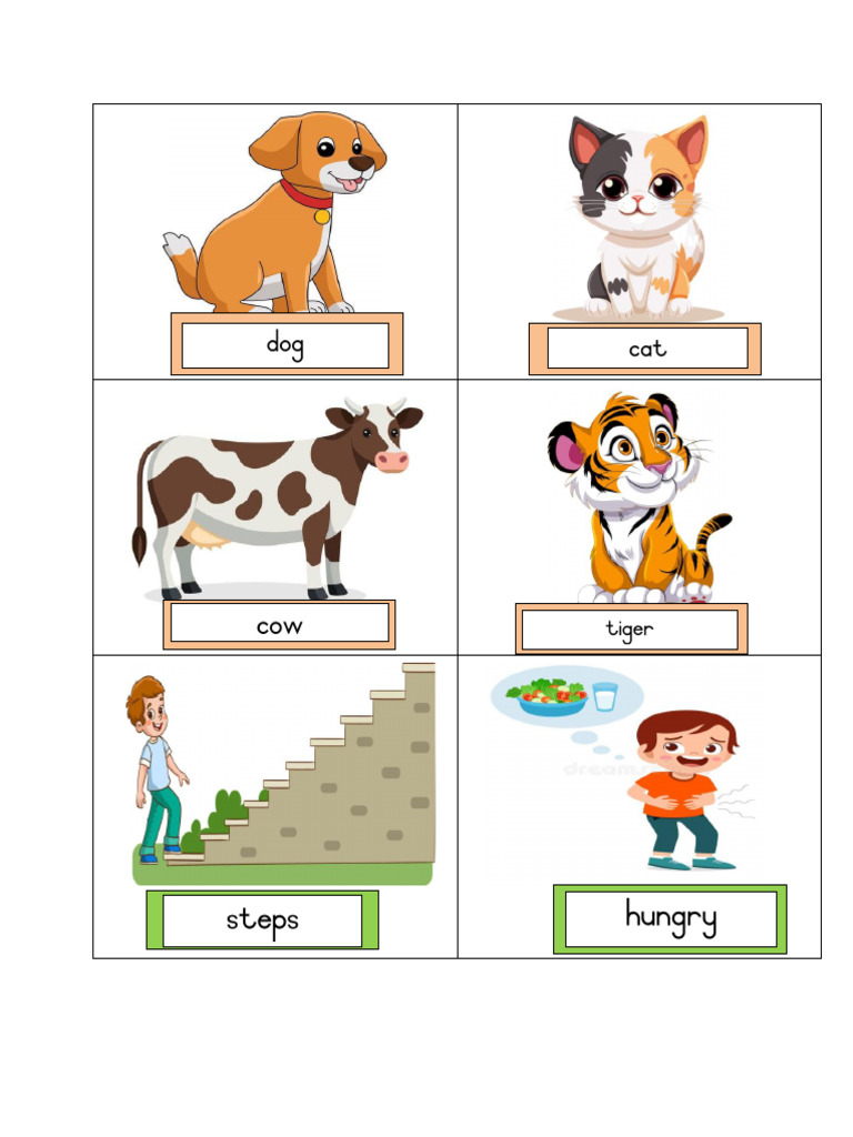Picture Cards | PDF